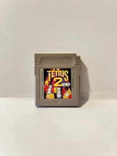 Tetris 2 Nintendo Game Boy Cartridge | Tested Works | Fast Shipping |