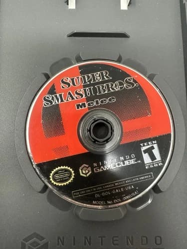 Super Smash Bros. Melee (Nintendo GameCube, 2001) Disc Only