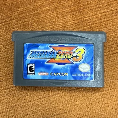 Capcom Mega Man Zero 3 Nintendo Game Boy Advance GBA