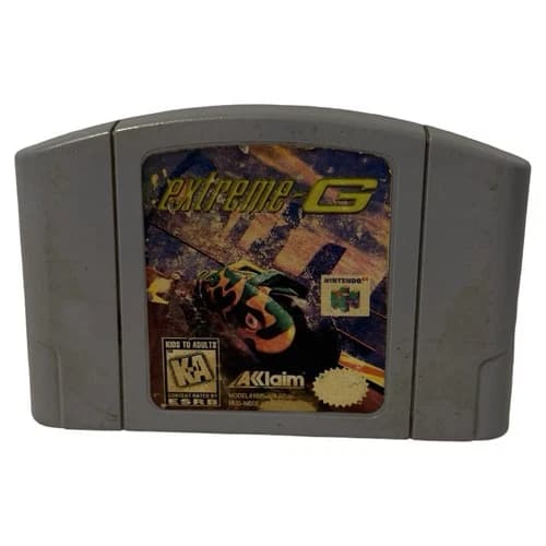 Extreme-G Nintendo 64 (N64 1997) Authentic Cartridge