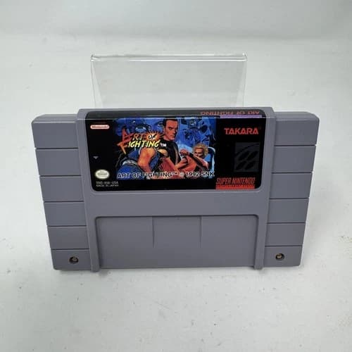 Art of Fighting Super Nintendo SNES Video Game Classic Fighting