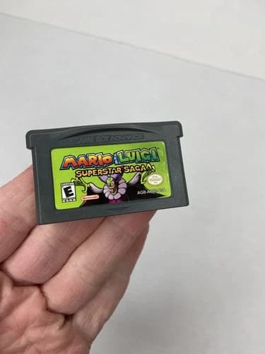 Mario and Luigi Superstar Saga (Game Boy Advance, 2003) Authentic Tested