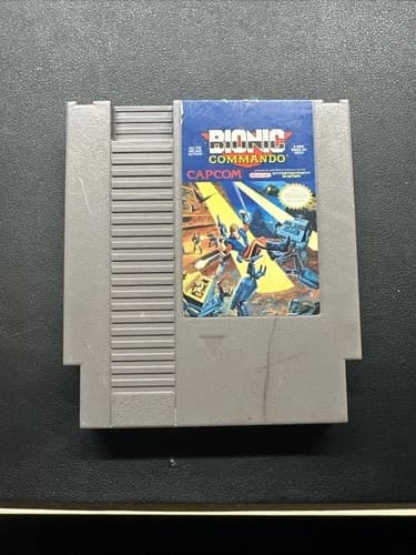 Bionic Commando Nintendo NES Capcom 1988 Cartridge Only Tested