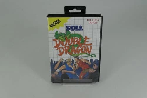 Double Dragon for Sega Master System Complete in box CIB W/ Manual