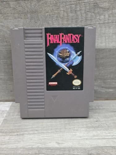 Final Fantasy NES Nintendo Cartridge Tested Working Authentic RPG 1990