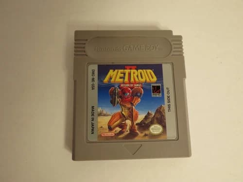 Metroid II: Return of Samus Nintendo Game Boy Game Working