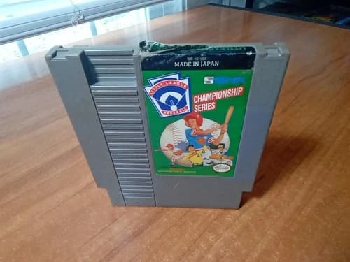 Little League Baseball: Championship Series (Nintendo NES, 1990) *TESTED*