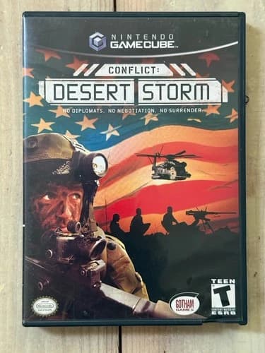 Conflict: Desert Storm (Nintendo GameCube, 2003) - Tested!