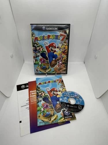 Mario Party 7 Nintendo GameCube Complete CIB