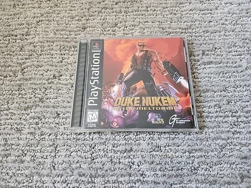 PS1 Duke Nukem Total Meltdown W/ Reg Card PlayStation 1 PS1 CIB Tested
