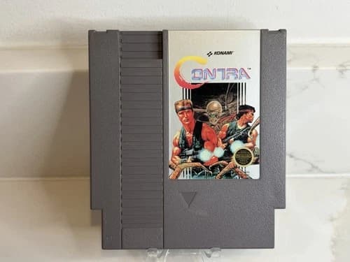 Contra - 1988 NES Nintendo Game - Cart Only - TESTED!