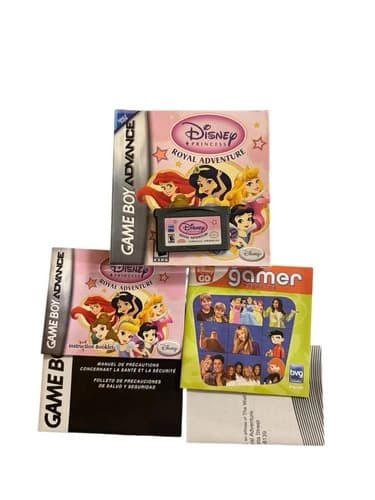 Disney Princess (Nintendo Game Boy Advance, 2003) Complete CIB Tested