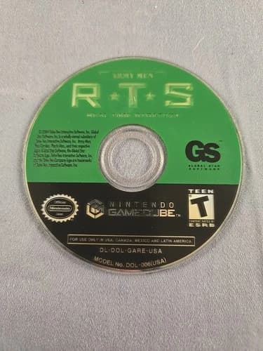 Army Men RTS (Nintendo GameCube, 2004) Disc Only Tested