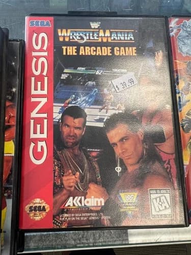 WWF WrestleMania: The Arcade Game - Genesis G71725