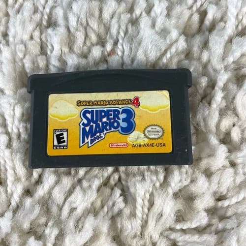 Super Mario Advance 4: Super Mario Bros. 3 (Nintendo Gameboy Advance, 2003) GBA
