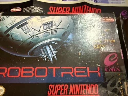 SNES Robotrek CIB RARE Authentic Clean