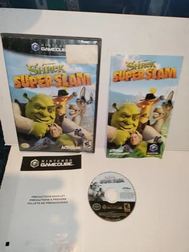 Shrek SuperSlam Nintendo GameCube Complete in Box