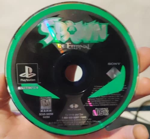 Sony PlayStation 1 PS1 Disc Only Tested Spawn The Eternal