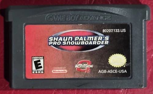 Shaun Palmer's Pro Snowboarder (Nintendo Game Boy Advance, 2001)