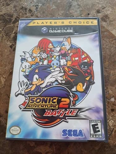 Sonic Adventure 2 Battle Nintendo GameCube CIB Authentic Free Fast Shipping