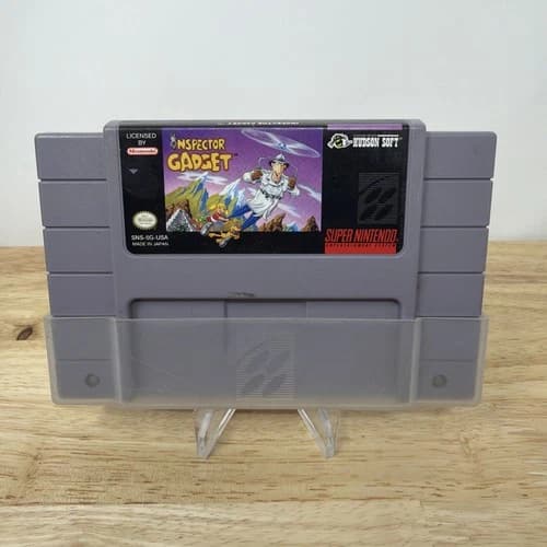 Hudson Soft Inspector Gadget Super Nintendo SNES NTSC-U/C