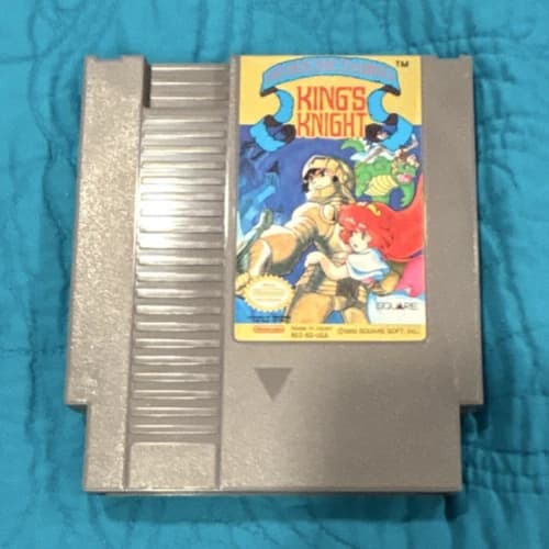 Square King's Knight Nintendo NES Game Cartridge NTSC-U/C (US/Canada)