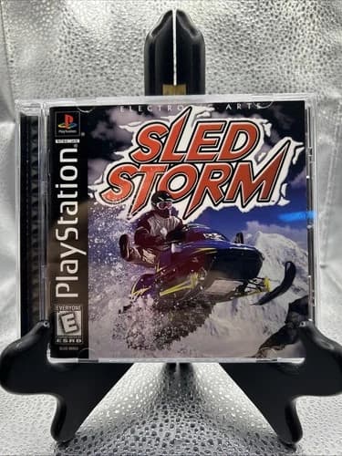 Sled Storm (Sony PlayStation 1, 1999) CIB W/Reg Tested