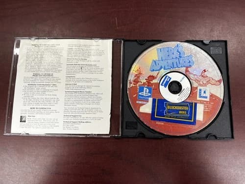 Herc's Adventures (Sony PlayStation 1, PS1, 1997)