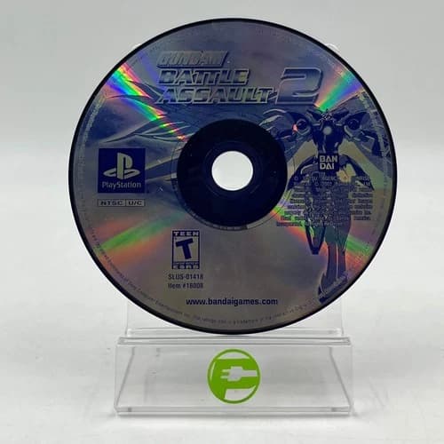 Gundam Battle Assault 2 (Sony PlayStation 1 PS1, 2002) Disc Only