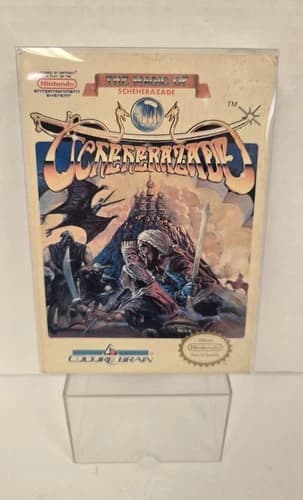 Nintendo NES The Magic of Scheherazade CIB Authentic *Tested & Works*