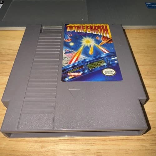 To the Earth (Nintendo Entertainment System, 1990). Used. Working! Free shipping
