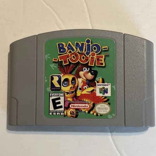 Banjo-Tooie N64 (Nintendo 64, 2000) Authentic Clean Cartridge Tested & Working