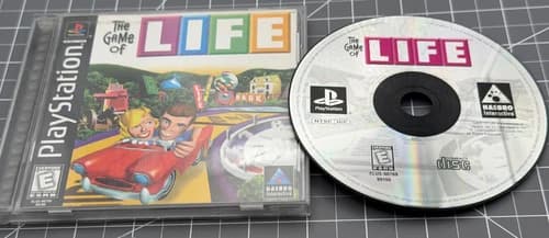 The Game of Life (PlayStation 1 PS1) Complete w/ Manual CIB