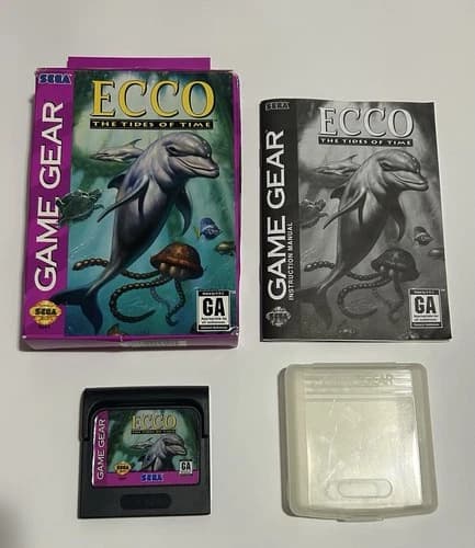 Ecco: The Tides of Time (Sega Game Gear, 1995) COMPLETE