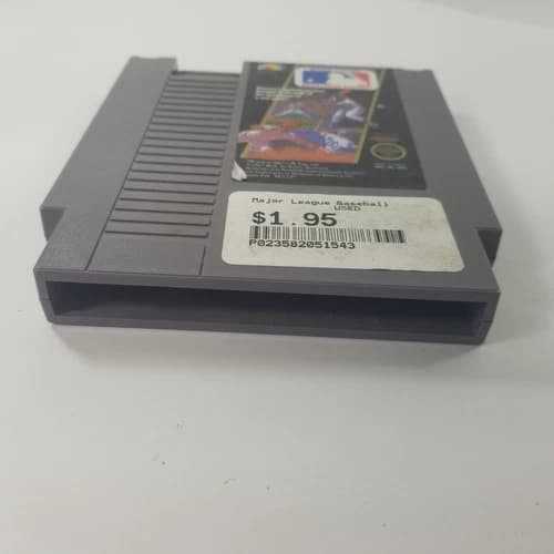 Major League Baseball Nintendo Entertainment System NES Authentic Tested