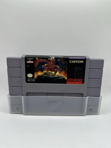 Demon's Crest (Super Nintendo SNES) Authentic & Tested