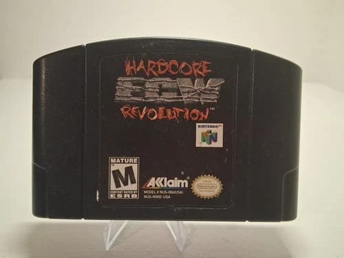 ECW: Hardcore Revolution (Nintendo 64, 2000) N64 Authentic Cartridge