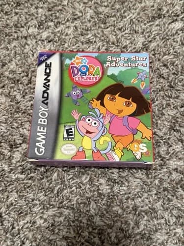 Dora the Explorer Super Star Adventures - Nintendo - Game Boy Advance 2004 CIB