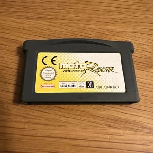 GameBoy Advance Moto Racer cartridge