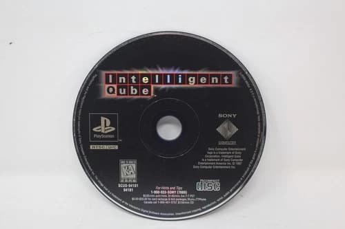 Intelligent Qube Sony Playstation 1 PS1 Disc Only