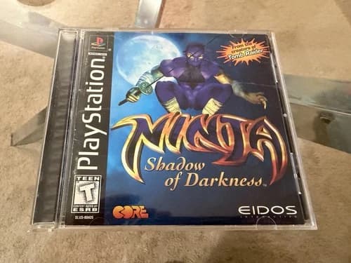 Ninja: Shadow of Darkness (Sony PlayStation 1, 1998) PS1 Complete w/ Reg Card