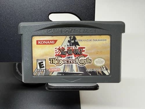 Yu-Gi-Oh The Sacred Cards ( Nintendo Game Boy Advance GBA ) Mint - Tested