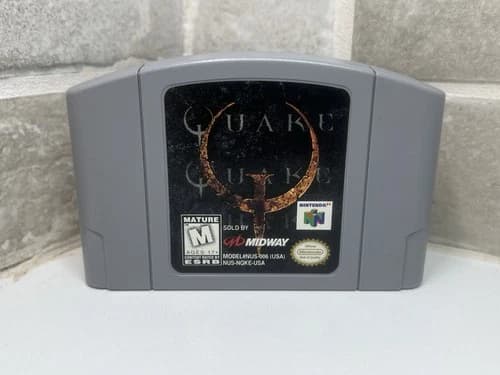 Quake - Nintendo 64 N64 - Cart Cartridge Only Authentic Tested