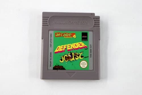 Arcade Classics 4 Defender Joust Nintendo Game Boy Free Ship