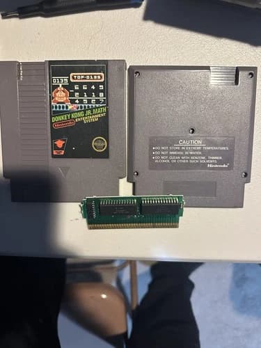 Nintendo NES Donkey Kong jr Math Working Authentic