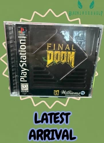 PS1 Final Doom (Sony PlayStation 1) CIB-Clean