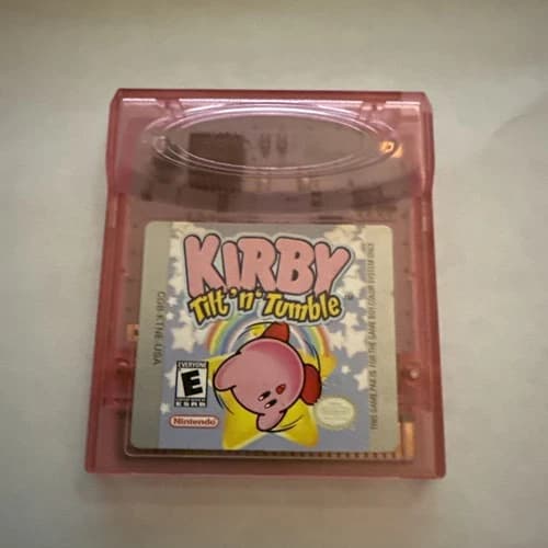 Kirby Tilt 'n' Tumble for Nintendo Game Boy Color Authentic US version Tested