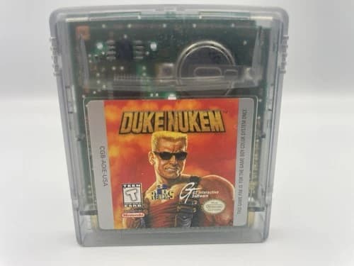 Duke Nukem (Nintendo Game Boy Color, 1999) - Cartridge Only - Tested SAVES