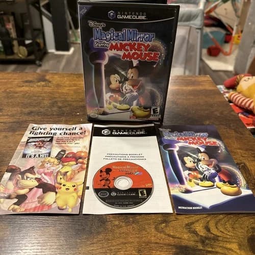 Disney's Magical Mirror Starring Mickey Mouse (Nintendo GameCube, 2002) Complete