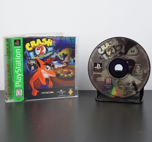 Crash Bandicoot 2: Cortex Strikes Back (PS1 PlayStation 1, 1997) Complete! CIB